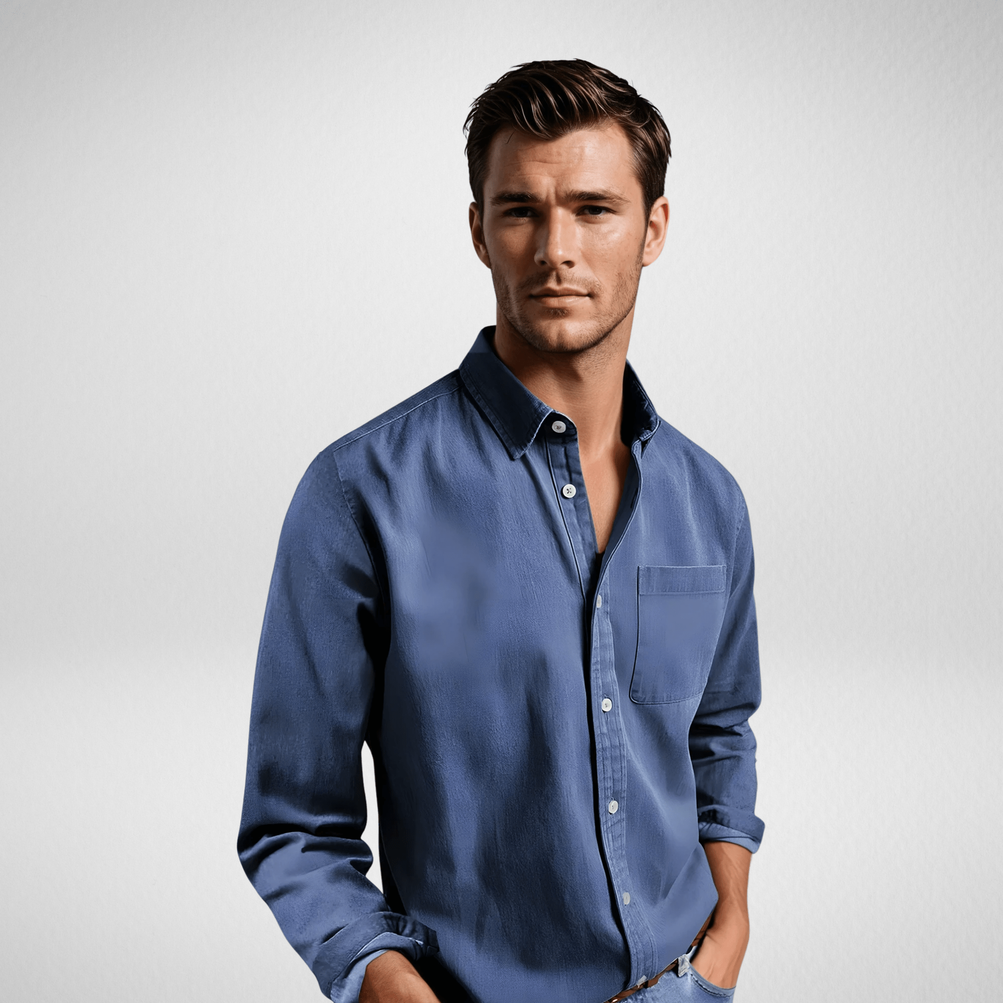 Christopher - Premium Casual Overhemd Lange Mouw