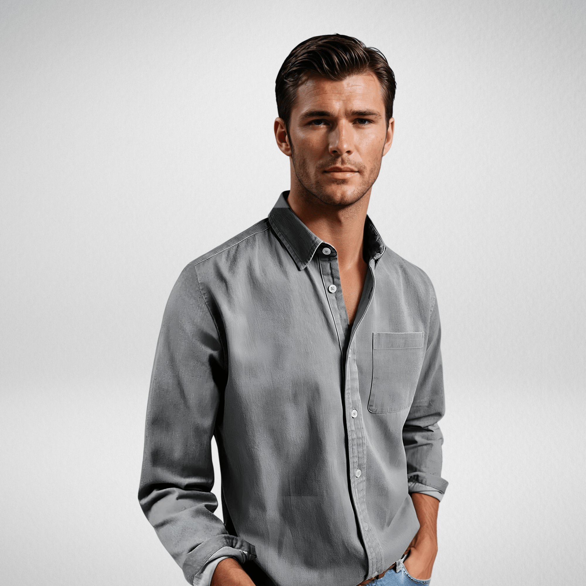 Christopher - Premium Casual Overhemd Lange Mouw